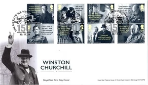 CHURCHILL 2024 150 AÑOS CHARTWELL PRIMER DÍA CUBIERTA EXTRA ESPECIAL 30.11.24 - Imagen 1 de 2