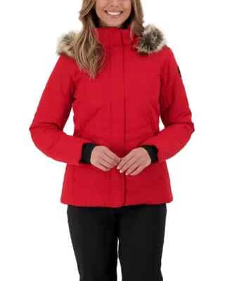 Obermeyer Women's Tuscany II Jacket, Red Bravado Sz-2 - Image 1 of 4