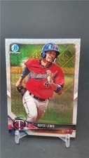 2018 BOWMAN CHROME ROYCE LEWIS BCP93 MEGA BOX MOJO REFRACTOR TWINS