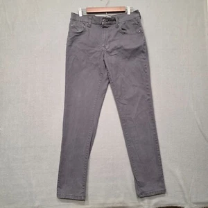 Pantalones de mezclilla elásticos rectos ajustados grises Mutual Weave para hombre talla 32x32 - Imagen 1 de 9