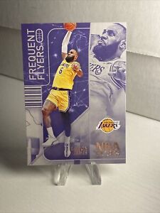 2022-23 NBA Hoops LEBRON JAMES Frequent Flyers Insert #6 Los Angeles Lakers 🔥🔥