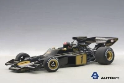 1:18 Autoart Lotus 72E F1 #1 Season 1973 E.Fittipaldi With Figure AA87328 Model - Image 1 of 4