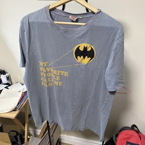 Vintage 1990s Junk Food Single Stitch Batman T Shirt Size Medium - Picture 1 of 5