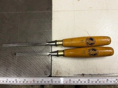 Vintage Robert Sorby Punch Brand Mortise Chisels x2 - Image 1 of 4