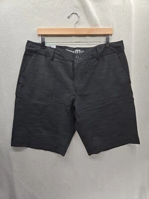 Nuevo con etiquetas Pantalones Cortos Hang Ten Para Hombre Elastizados Ligeros Secado Rápido Bolsillos con Cremallera Talla-38 Foto 1 de 4