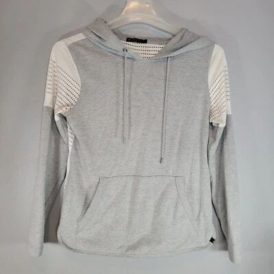 Sudadera con capucha Studio by Energy Zone para mujer - gris/blanco - suéter - talla S Foto 1 de 4