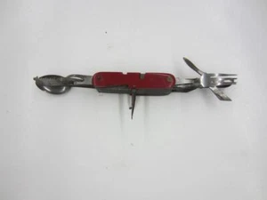 Vintage Hobo Scout TASCHENMESSER Multifunktion Löffel Gabel Scherensäge etc - Bild 1 von 7