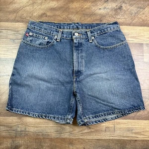 Women's Polo Ralph Lauren 5" Weekender Short Denim Zip Fly Cotton Size 10 Y2K - Picture 1 of 16