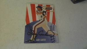 GARY CARTER NABISCO ALL STARS AUTOGRAPHED BASEBALL CARD - Picture 1 of 2