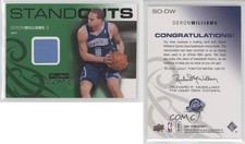 2008-09 Skybox Standouts Memorabilia Retail Green Deron Williams #SO-DW
