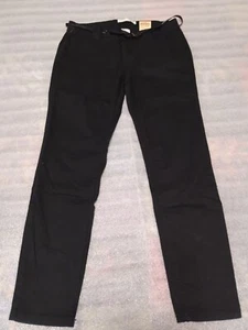 No Boundaries women black low-rise junior straight pants cotton blend size 9 - Picture 1 of 10