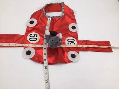 Disfraz de conductor de ratón de coche rojo Bootique Fast & Curious Dog Rider Foto 1 de 4