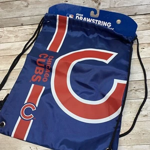 Chicago Cubs MLB Drawstring Backpack sack / Gym bag - Picture 1 of 4