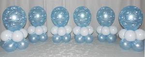 6 TISCH - TAUFPARTY - BABY JUNGE - BALLONANZEIGE - TISCHMITTELSTÜCK - Bild 1 von 8