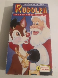 Rudolph: The Red Nosed Reindeer - (VHS,1993) - Picture 1 of 3