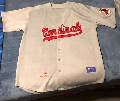1956 St. Louis Cardinals Stan Musial horlohawk jersey - Image 1 of 2