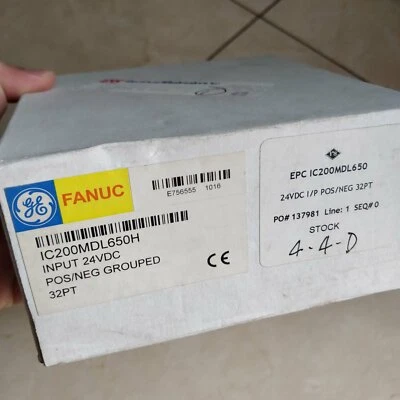 For GE Fanuc IC200MDL650H New Input Module Free Shipping - Image 1 of 3