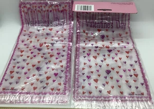 Lote de 2-20pk Bolsas de Fiesta de Violonchelo Día de San Valentín con Corazones - 40 Bolsas en Total - Nuevas - Imagen 1 de 8