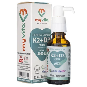 MyVita Vitamina K2 + D3 naturale, 30 ml - Imagen 1 de 8