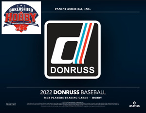 🔥⚾ CHICAGO WHITE SOX - 2022 Donruss Baseball- 2 Hobby Box Break