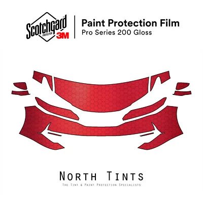 3M PRO PreCut Paint Protection Film Clear Bra for Honda Accord Coupe 2016-2020 - Image 1 of 4