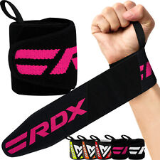 Weight Lifting Straps by RDX, Wrist Wraps for Bodybuilding, Wrist Straps Lifting