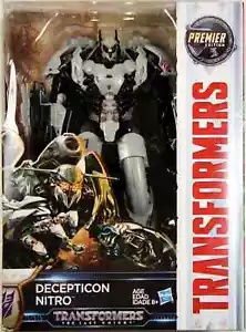 Transformers: Last Knight ~ DECEPTICON NITRO ACTION FIGURE ~ Voyager Class - Picture 1 of 2