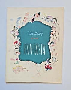 1940 Walt Disney "Fantasia" Souvenir Program – Original Vintage Movie Handout - Picture 1 of 18
