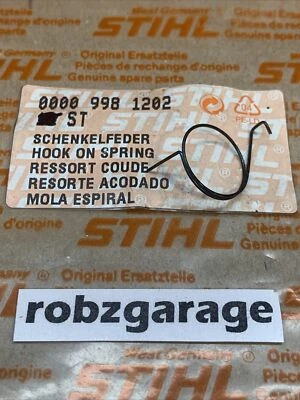 NEW OEM STIHL STARTER PAWL SPRING 0000-998-1202 O30 030 AV O31 031 AV -B41 - Image 1 of 2