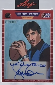 ONKEL RICO-JON GRIES AUTO 2023 LEAF PRO SET AUTO NAPOLEON DYNAMIT LE #/300 - Bild 1 von 2