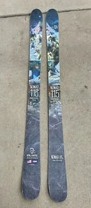 New Icelantic Nomad Return to Nature 115 Skis 191cm 150/115/140mm - Picture 1 of 6
