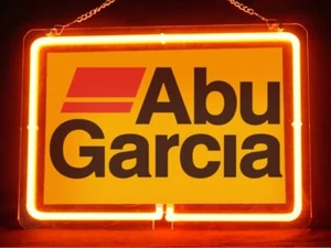 Abu Garcia Fly Fishing Performance Shop Garage Bar Pub Light Neon Sign - Picture 1 of 5