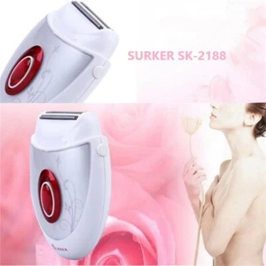 EPILATORE DEPILATORE DONNA TUTTO IL CORPO SK-2188 RASOIO ELETTRICO RICARICABILE - Foto 1 di 8