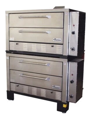 Peerless CW62PSC - 2 Horno de pizza de gas modelo de piso de dos cubiertas Foto 1 de 3