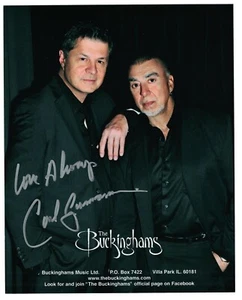 Carl Giammarese Signed Autographed 8 x 10 Photo Band The Buckinghams A - Picture 1 of 1