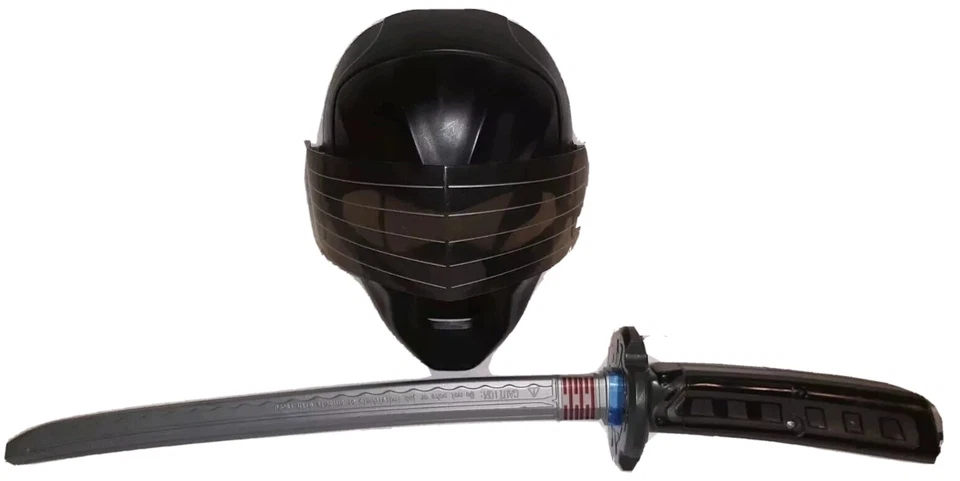 罕见蛇眼玩具 Katana 带声音和灯! 包括儿童面具! GI JOE — 第 1/4 张图片