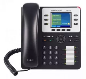 Grandstream Networks GXP2130 V2 IP-Telefon Schwarz, Weiß Kabelgebundenes Mobilte - Zdjęcie 1 z 4
