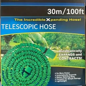 1pc 100FT Magic Hose Household High Pressure Watering And Car Washing Water Gun - Picture 1 of 2