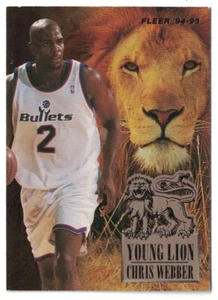 1994-95 Fleer - Young Lion #6 Chris Webber - Picture 1 of 2