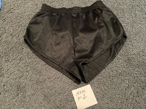 Athtex - Black  Vintage Boys Athletic Shorts, Size X-small(24-26) NWOT, - Picture 1 of 13