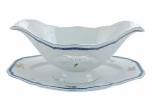 Rosenthal Gravy Boat Chippendale placa base adjunta flores de primavera Alemania - Imagen 1 de 9