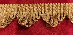 1,5" dekorative überbackene Schleife Fransenborte GOLD Hobby Lobby Borte Exzellenz - Bild 1 von 5