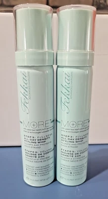 2-PK FEKKAI MORE + Mousse látigo peinado densidad plenitud paso 3 3,2 oz/75 ml RARO Foto 1 de 4