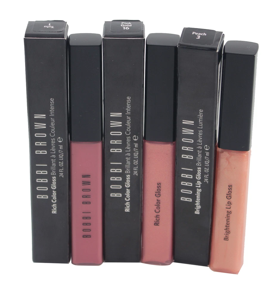 Bobbi Brown Brightening, Rich Color, High Shimmer, Lip Gloss Choose Shade Nib - Image 1 of 1