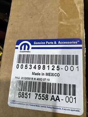 OEM 2017-2022 Jeep Compass luz trasera derecha lado pasajero interior lámpara  Foto 1 de 2