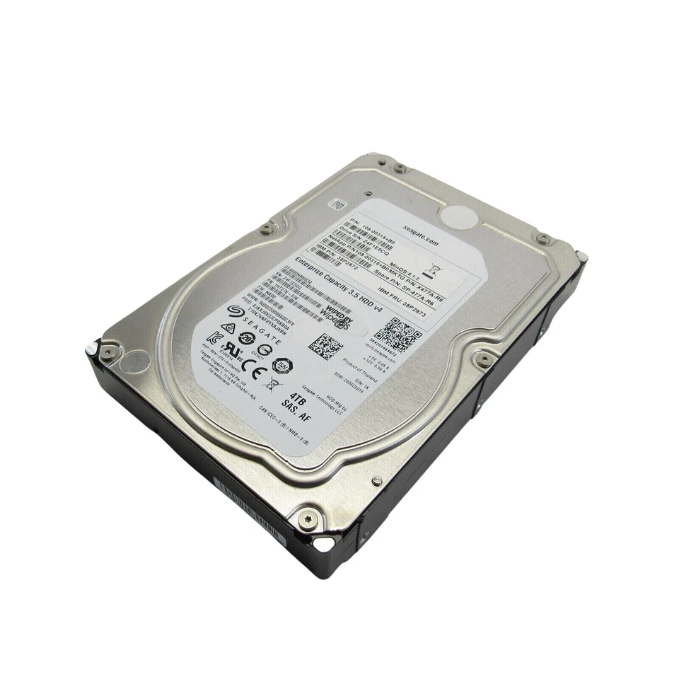 Seagate Enterprise Capacity 4TB 3,5 Zoll Interne Festplatte (ST4000NM0034)