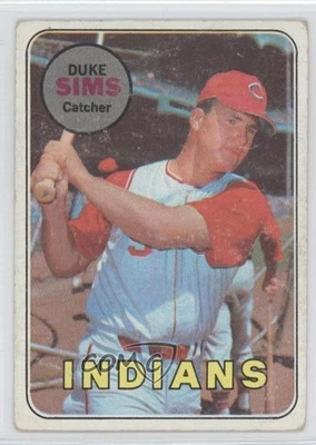 1969 Topps Duke Sims #414 - Image 1 of 2