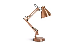 Argos verstellbare Tischlampe Arbeitszimmer Schreibtischleuchte moderne Beleuchtung Kupfer 8490863 R - Bild 1 von 6