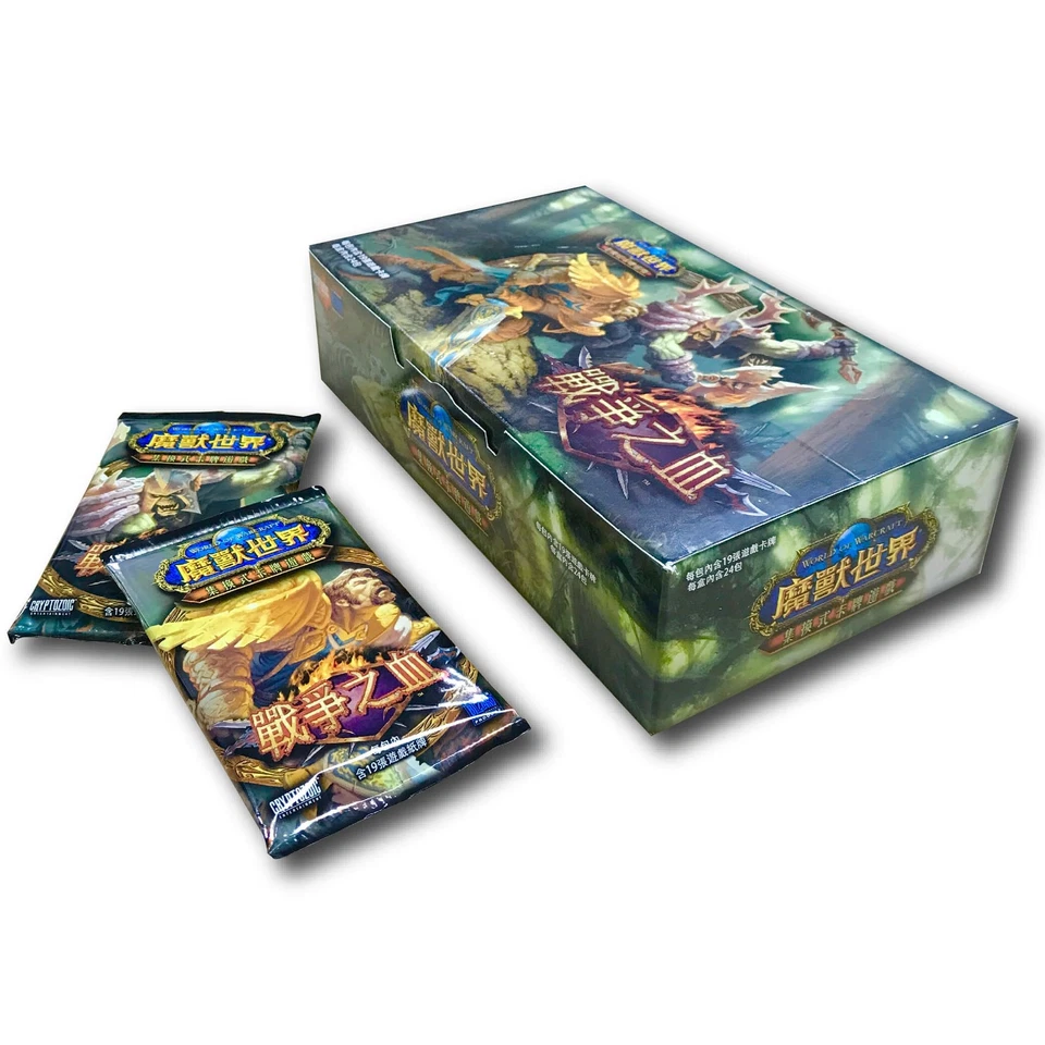 T-Chinese DRUMS OF WAR Booster 24 Sealed Packs WOW World of Warcraft - Image 1 of 1