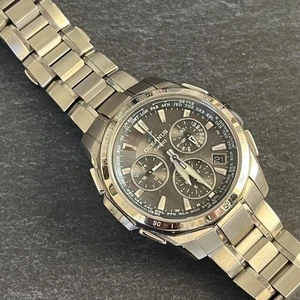 CASIO OCEANUS OCW-S1000 Chronograph Radio-Controlled Watch 16cm Fit Japan - Picture 1 of 5